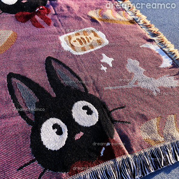 Witch's Bakery Woven Tapestry Blanket