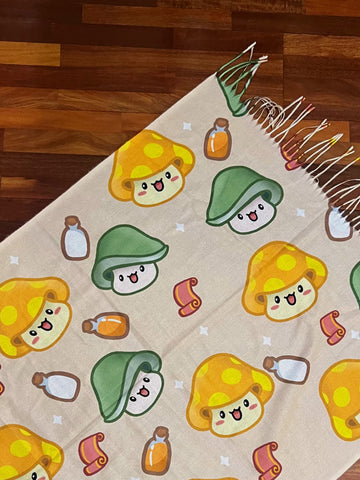 Maple Mushrooms Pashmina