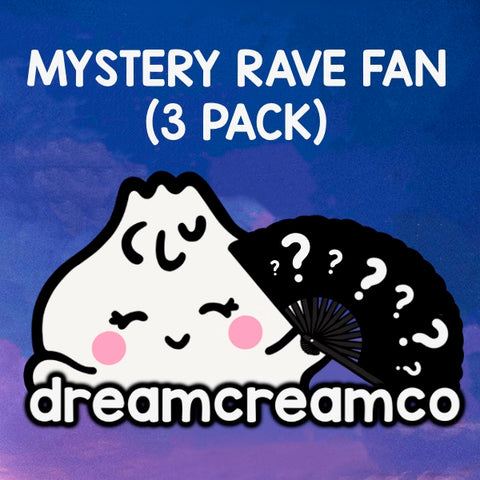 Mystery Festival Fans [3 Pack]