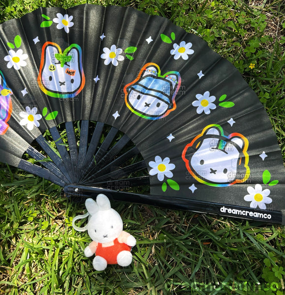 Trippy Miffy Festival Fan