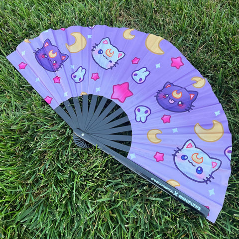 Lunar Lavender Festival Fan