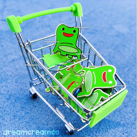 Froggy Chair Enamel Pin