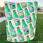 Fruity Soju Fleece Blanket