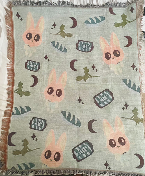 Witch's Bakery Woven Blanket