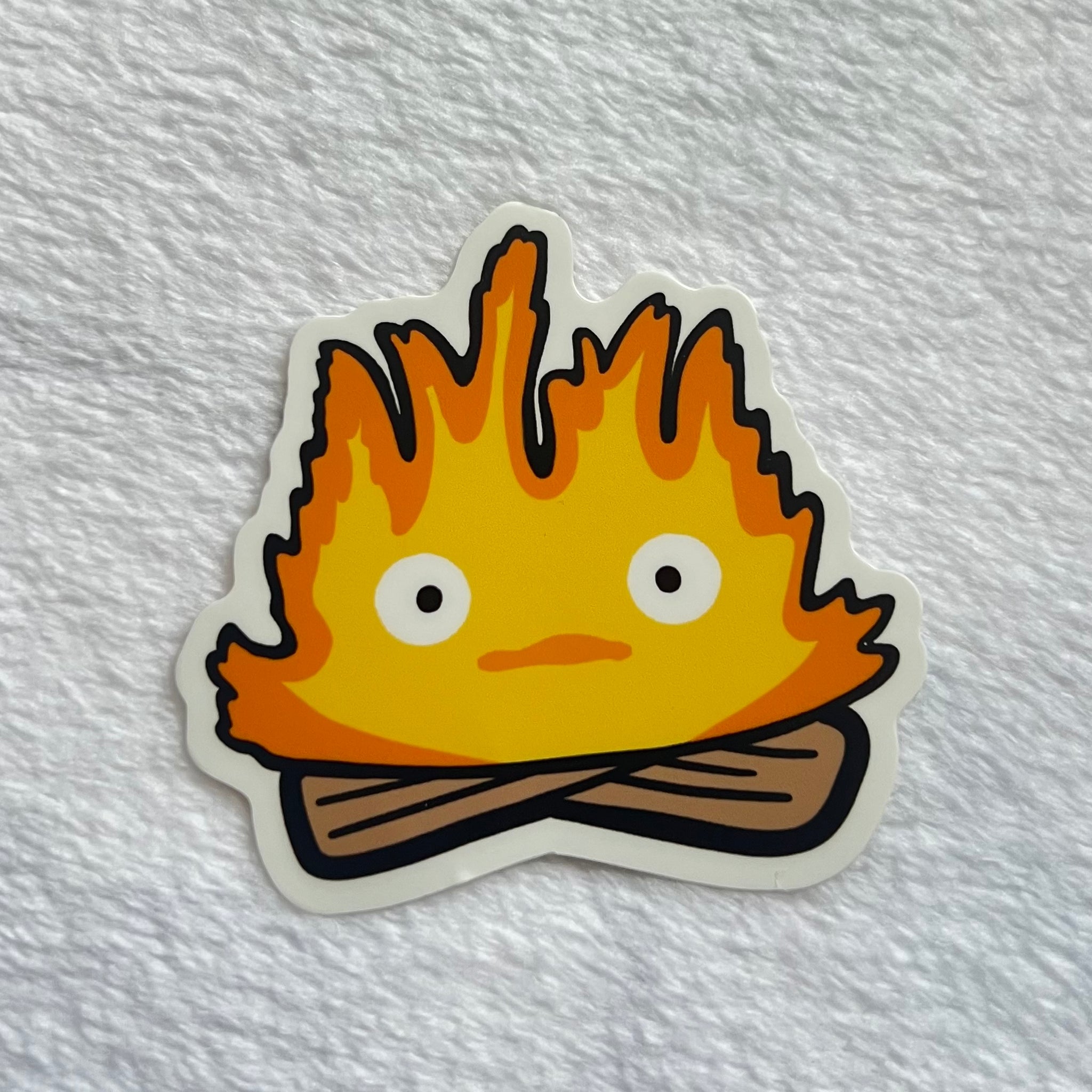 Fiery Flame Sticker