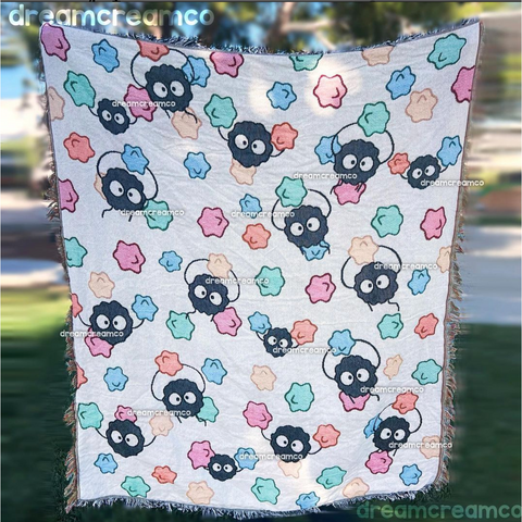 Candy Crush Woven Tapestry Blanket