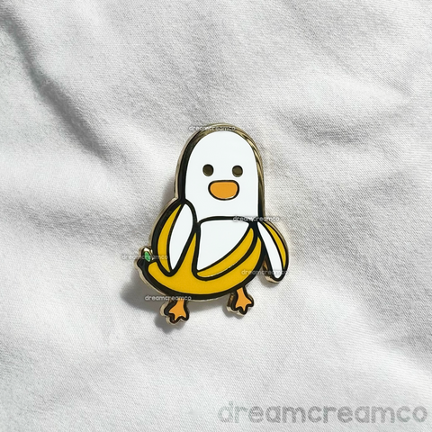 Banana Bird Enamel Pin