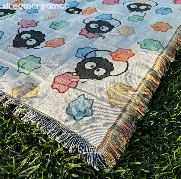 Candy Crush Woven Tapestry Blanket