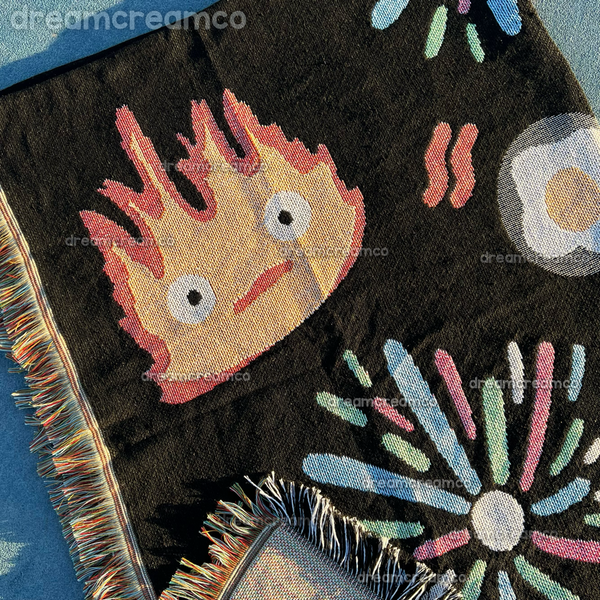 Woven tapestry blanket sale