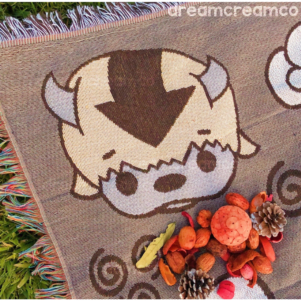 Cloudy Appa Woven Tapestry Blanket