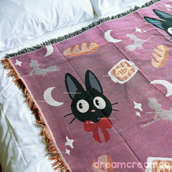 Witch's Bakery Woven Tapestry Blanket